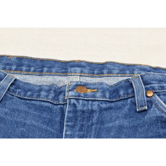 Wrangler Jeans Men's Regular Fit Tapered Blue Denim Size 36x30 13CWZPW - Picture 7 of 8